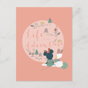 Minnie Mouse & Daisy Duck Life is an Adventure Postcard
