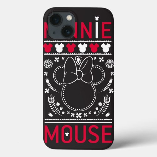 Minnie Mouse  Decoration Pattern iPhone 13 Case
