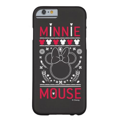 Minnie Mouse  Decoration Pattern Barely There iPhone 6 Case