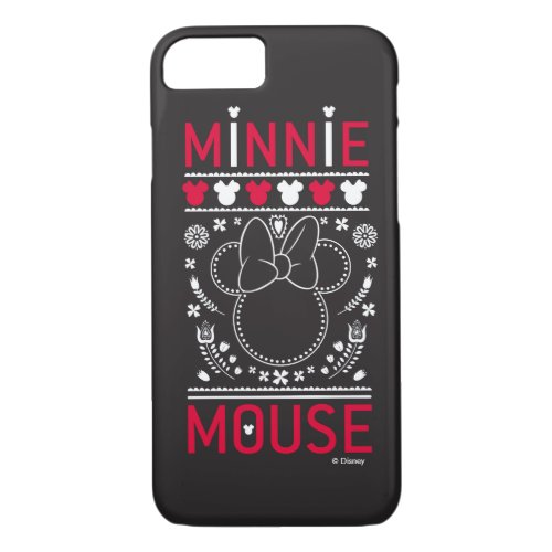 Minnie Mouse  Decoration Pattern iPhone 87 Case