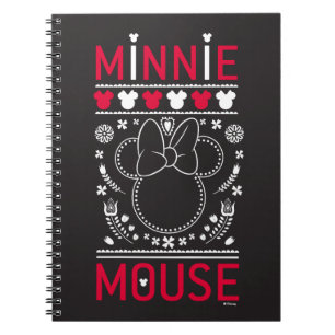 Minnie Mouse Decoration Pattern Notebook