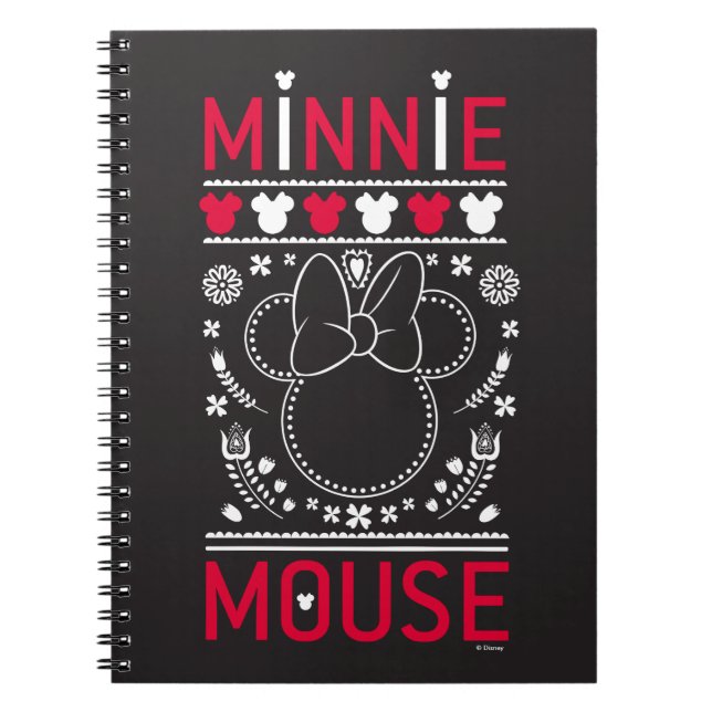 Minnie Mouse | Decoration Pattern Notebook (Front)