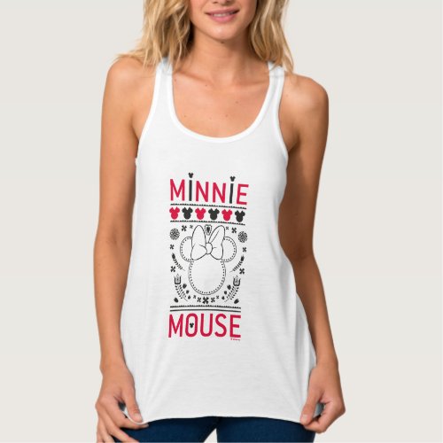 Minnie Mouse  Decoration Pattern Tank Top