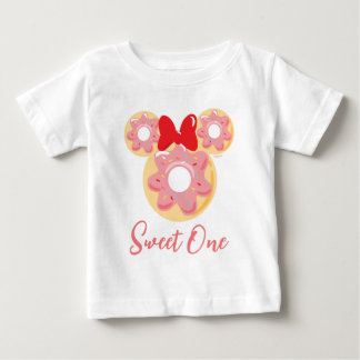 Minnie Mouse | Donut Sweet One - First Birthday Baby T-Shirt