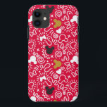 Minnie Mouse | Doodle Pattern iPhone 11 Case<br><div class="desc">Add a fun and whimsical touch of Disney magic with this Minnie Mouse doodle pattern! Featuring hand-drawn style illustrations of Minnie Mouse, bows, hearts, stars, and playful icons, this lively repeating design captures her charming and fashionable personality. The sketch-like, artistic aesthetic makes it perfect for Disney fans who love creative...</div>