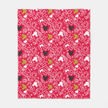Minnie Mouse | Doodle Pattern Fleece Blanket