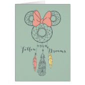 Minnie Mouse Dream Catcher | Follow Your Dreams (Front)