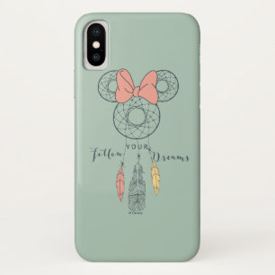 Minnie Mouse Dream Catcher Follow Your Dreams iPhone X Case