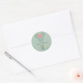 Minnie Mouse Dream Catcher | Follow Your Dreams Classic Round Sticker (Envelope)
