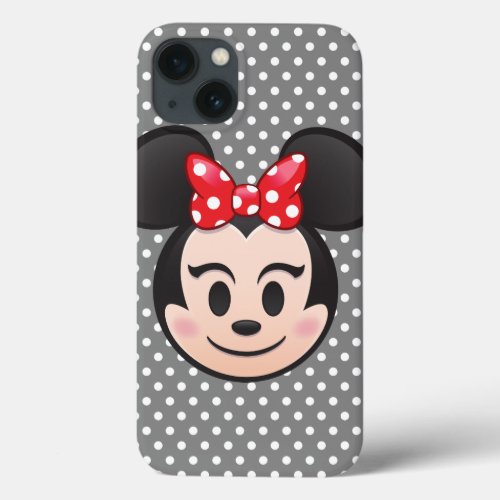 Minnie Mouse Emoji iPhone 13 Case