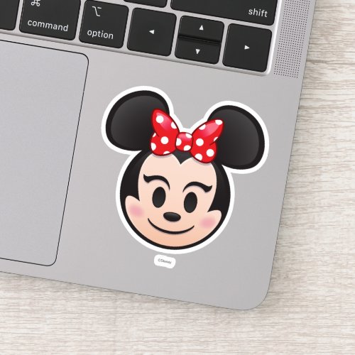 Minnie Mouse Emoji _ Family Vacation Sticker