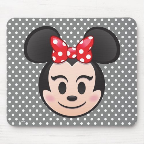 Minnie Mouse Emoji Mouse Pad