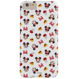 Minnie Mouse Emoji Pattern Barely There iPhone 6 Plus Case