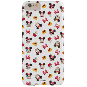 Minnie Mouse Emoji Pattern Barely There iPhone 6 Plus Case