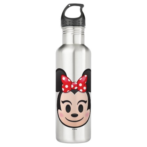 Minnie Mouse Emoji Stainless Steel Water Bottle