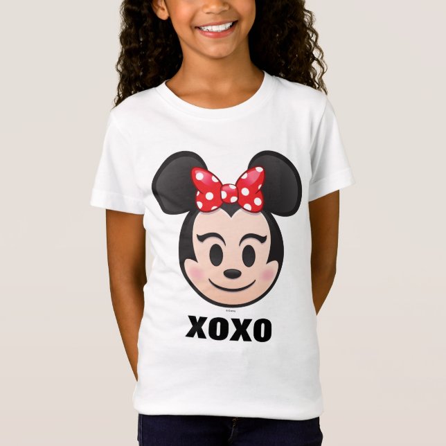 Minnie Mouse Emoji T-Shirt (Front)