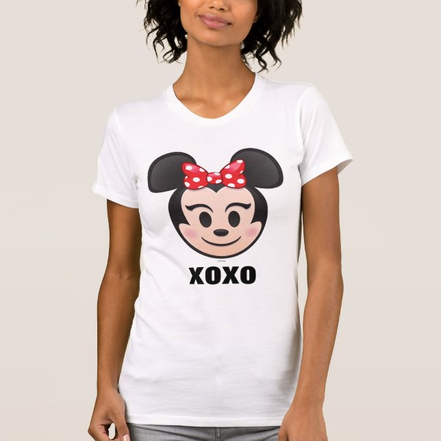 Minnie Mouse Emoji T-Shirt (Front)
