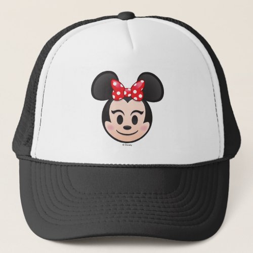 Minnie Mouse Emoji Trucker Hat