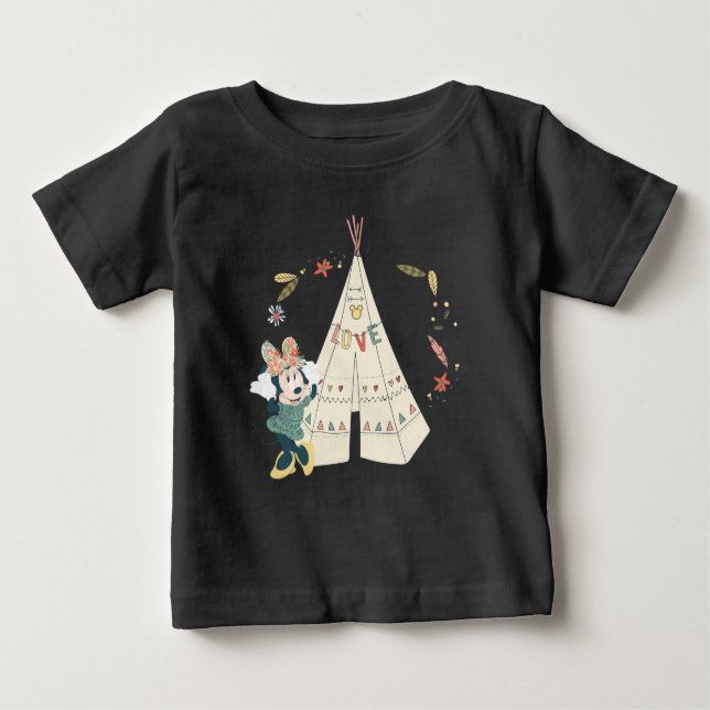 Minnie Mouse | Festival Fun Baby T-Shirt (Front)