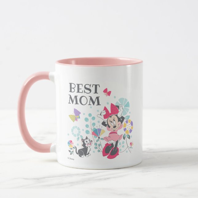 Minnie Mouse & Figaro - Happy Mother's Day Mug (Left)