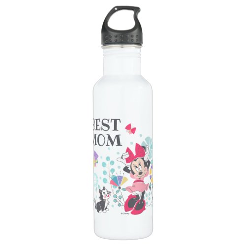 Minnie Mouse  Figaro _ Happy Mothers Day Stainless Steel Water Bottle