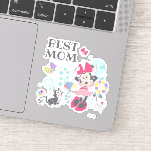 Minnie Mouse & Figaro - Happy Mother's Day Sticker