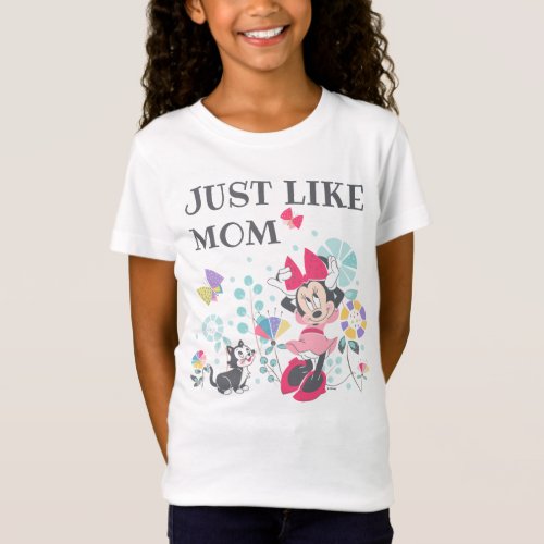 Minnie Mouse  Figaro _ Happy Mothers Day T_Shirt
