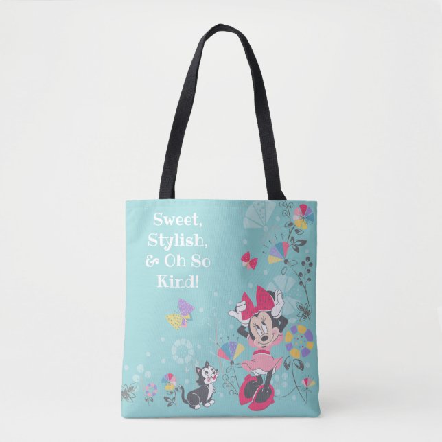 Minnie Mouse & Figaro - Happy Mother's Day Tote Bag (Front)