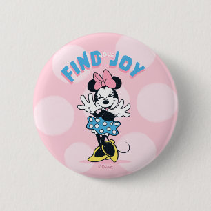 Minnie Mouse Find Your Joy Button