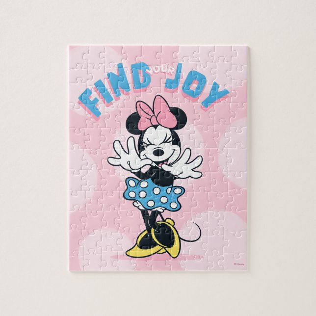 Minnie Mouse Find Your Joy Jigsaw Puzzle (Vertical)