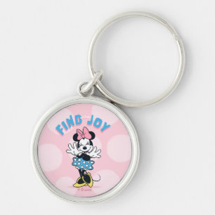 Minnie Mouse Find Your Joy Keychain