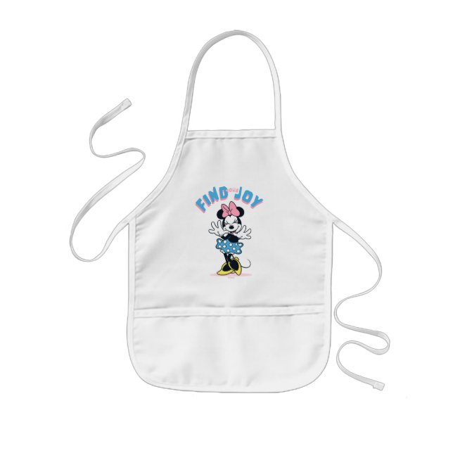 Minnie Mouse Find Your Joy Kids' Apron (Front)