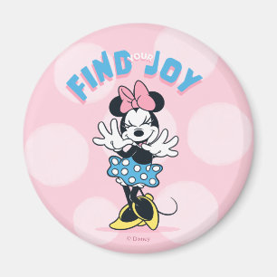 Minnie Mouse Find Your Joy Magnet