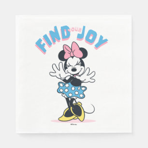Minnie Mouse Find Your Joy Napkins