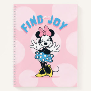 Minnie Mouse Find Your Joy Notebook