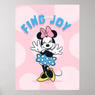 Minnie Mouse Find Your Joy Poster