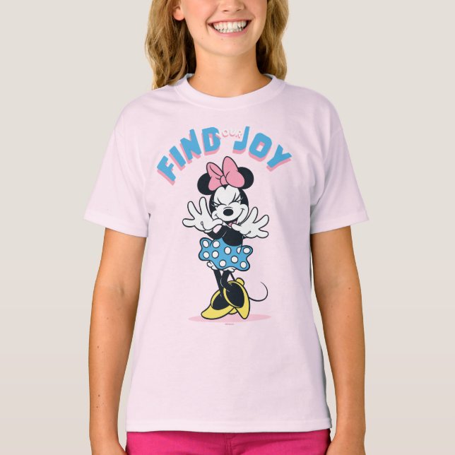 Minnie Mouse Find Your Joy T-Shirt (Front)