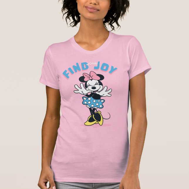 Minnie Mouse Find Your Joy T-Shirt (Front)