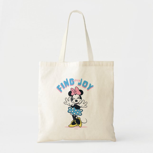 Minnie Mouse Find Your Joy Tote Bag (Front)