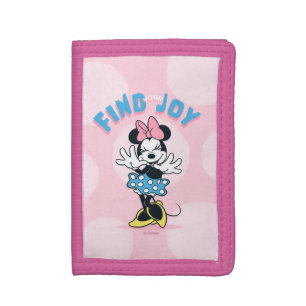 Minnie Mouse Find Your Joy Trifold Wallet