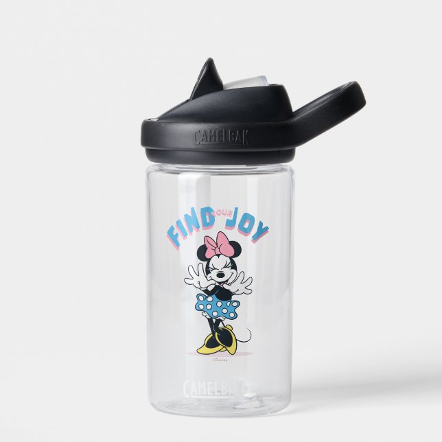 Minnie Mouse Find Your Joy Water Bottle (Left)