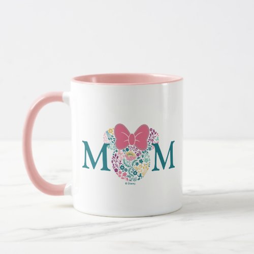 Minnie Mouse Floral Icon _ Happy Mothers Day Mug