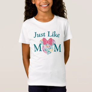 Minnie Mouse Floral Icon - Happy Mother's Day T-Shirt