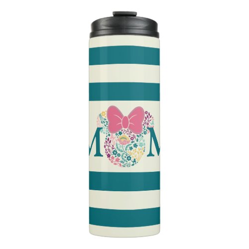 Minnie Mouse Floral Icon _ Happy Mothers Day Thermal Tumbler