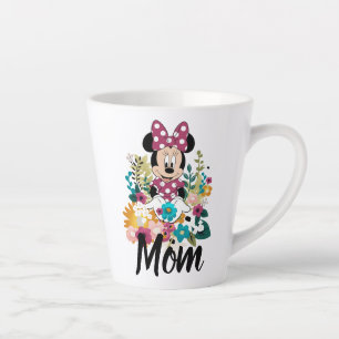 Minnie Mouse - Flowers for Mom Latte Mug