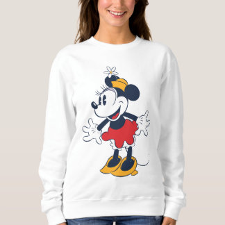 Minnie Mouse | Fun Flower Hat Pose Sweatshirt
