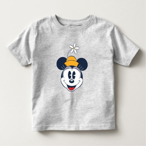 Minnie Mouse  Fun Flower Hat Toddler T_shirt