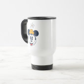 Minnie Mouse | Fun Flower Hat Travel Mug (Front Left)