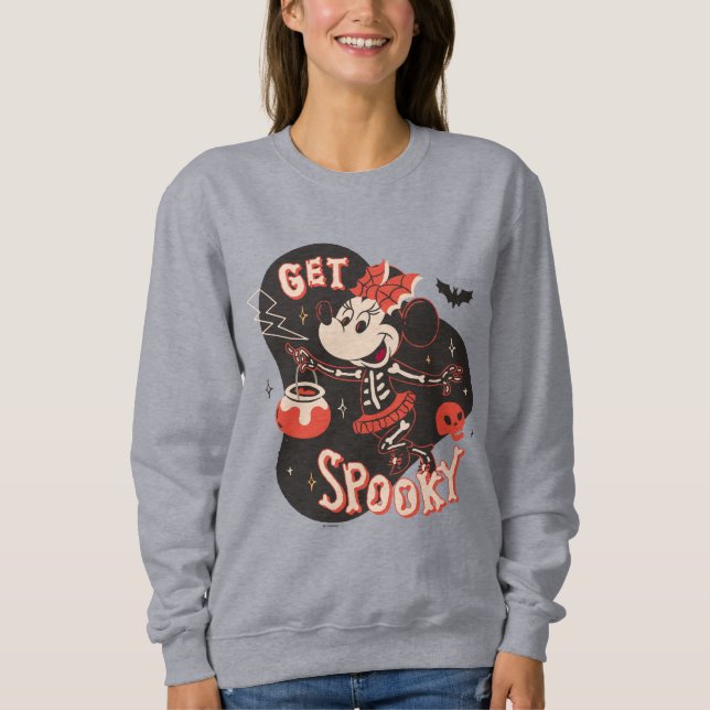 Minnie Mouse Get Spooky Sweatshirt (Front)