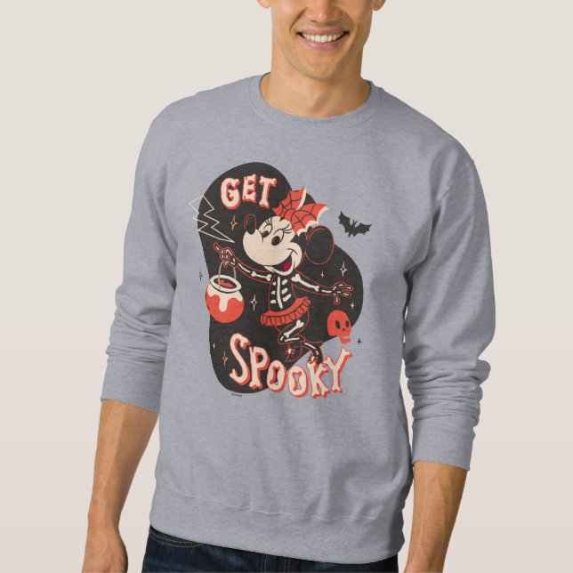 Minnie Mouse Get Spooky Sweatshirt (Front)
